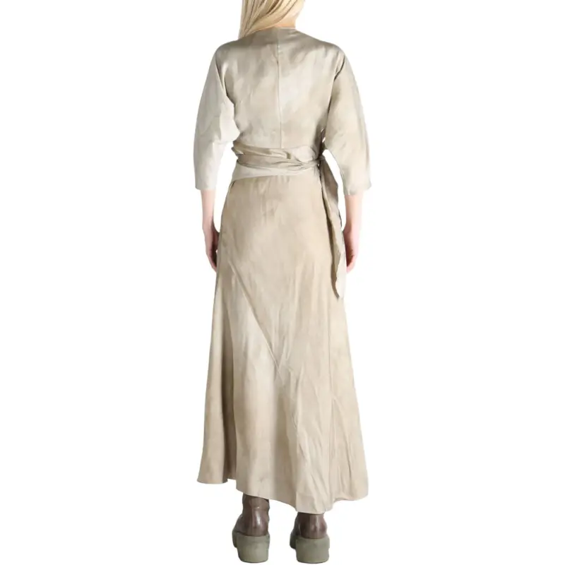 CORTANA Long Sleeved Dress Women's Beige-1