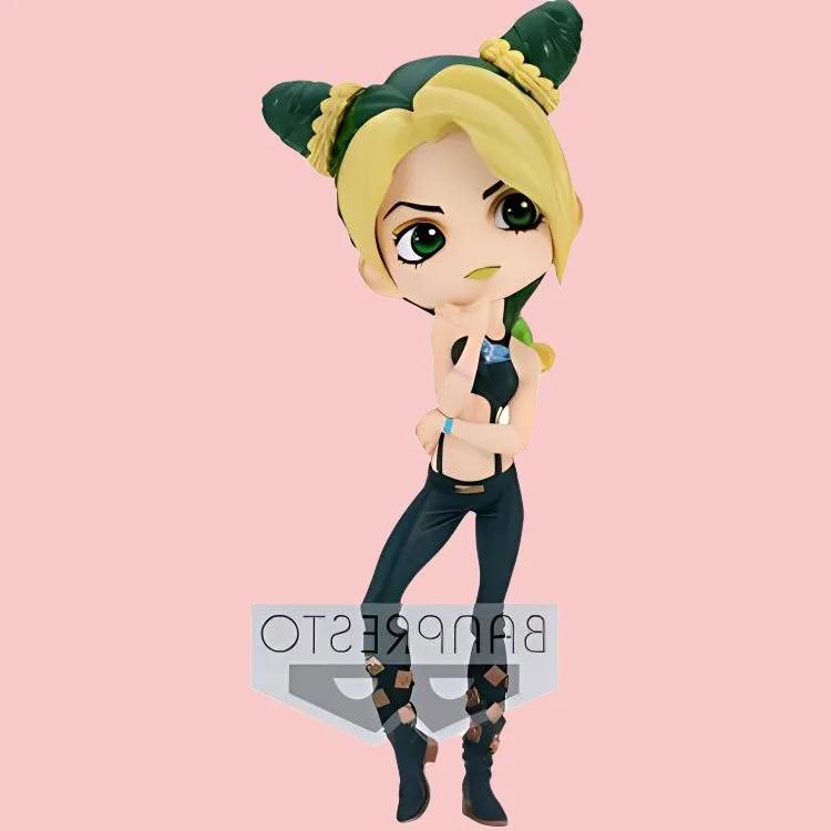 BANPRESTO Jolyne Cujoh Eyeglass Factory Q Posket JoJo's Wonder Adventure, Stone Ocean Chibi Figures-2