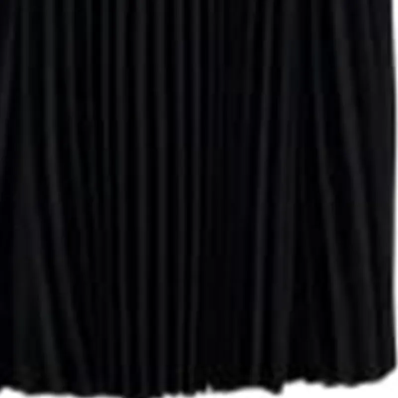 Balenciaga Elegant Black Maxi Skirt Black-3