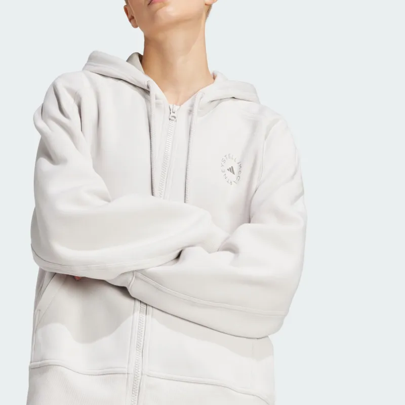 Adidas X Stella McCartney Co titled Series Full Zip Hoodie Jackets & Coats Women's Mica Powder-5