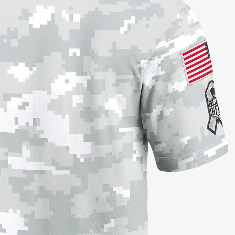Nike New York Jets Salute To Service Edge Arch Men's Nike Dri FIT Nfl T Shirt-3