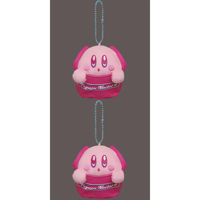 Kirby Supermarket Limited Edition Small Size Pendant Pink Dolls Plush Pendant 9cm Height-3