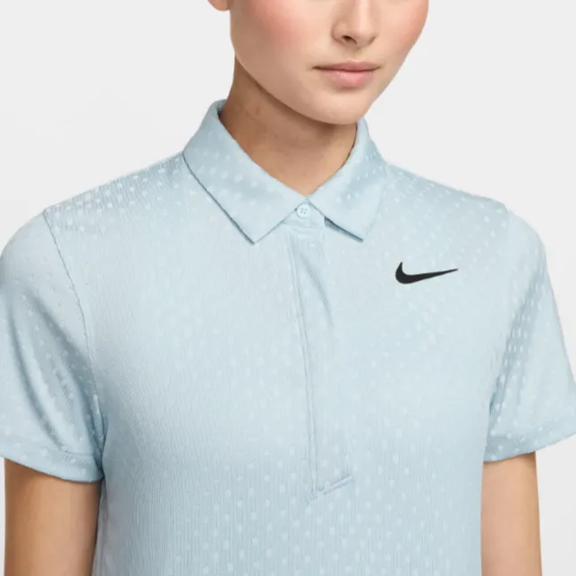 Nike Dri Fit Tour Polo Shirt Women's Glacier Blue-5