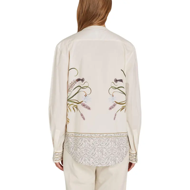 Giambattista Vall Marigold Bouquets Blouse-3