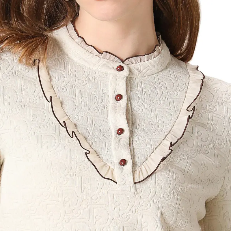 FENHONGMALI Knitwear Women's Apricot-1