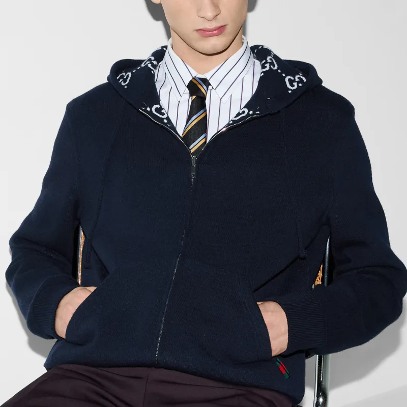 GUCCI Reversible Gg Jacket-5