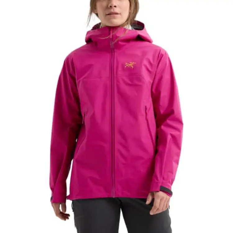 Arcteryx BETA Water-Resistant Windproof Breathable Water-Repellent Windbreaker Jacket Women's Thousand-Thread Purple-2