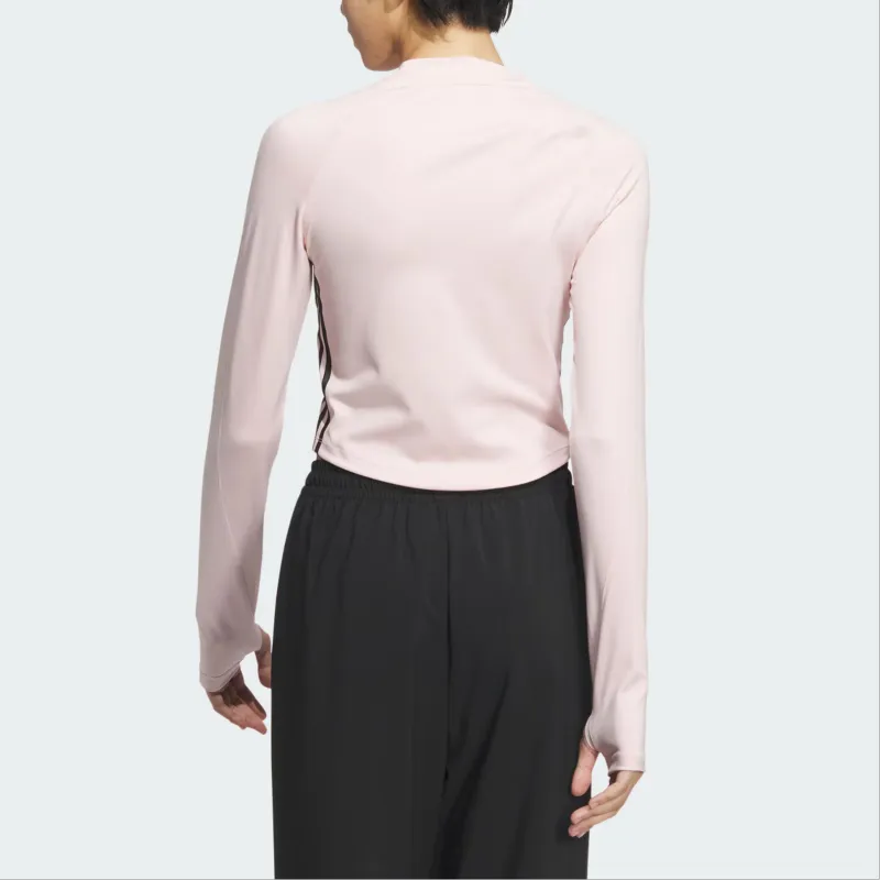 Adidas DanceAEROREADY FW24 T Shirt Women's Pink-3