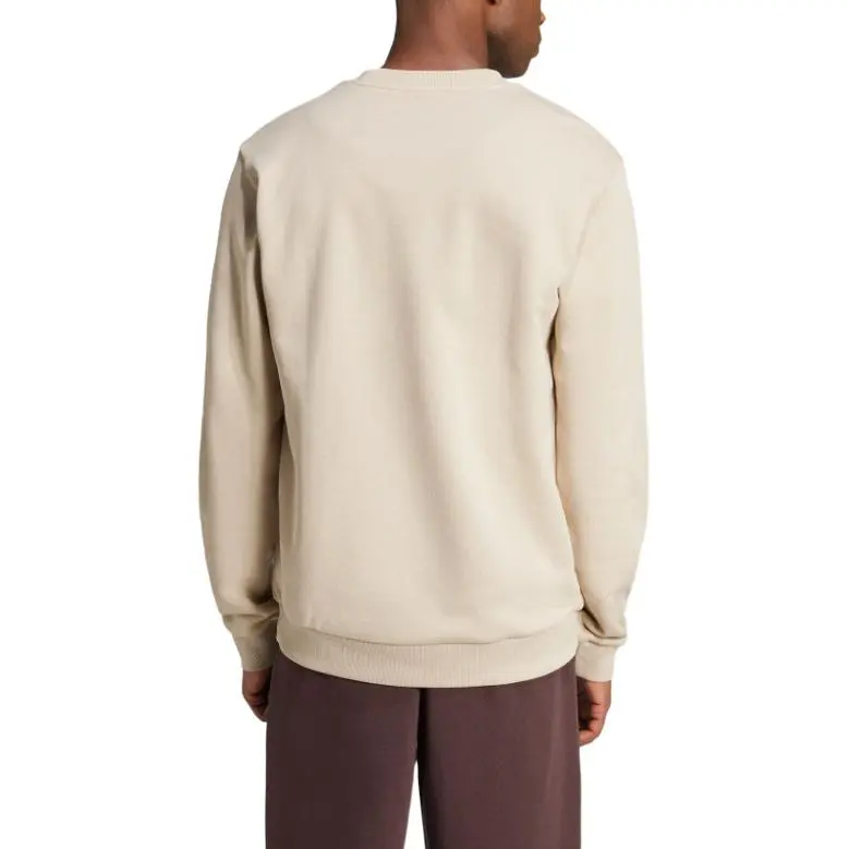 Adidas Originals TREFOIL CREW FW24 Sweatshirt Men's Beige-3