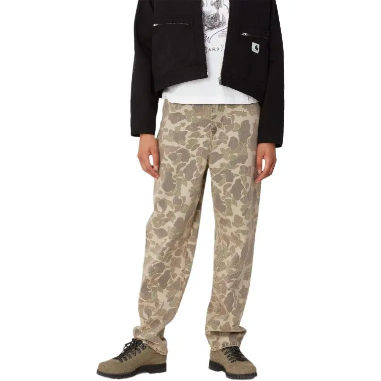 Carhartt WIP Duck Camo Landon Pant Bleached Black-2