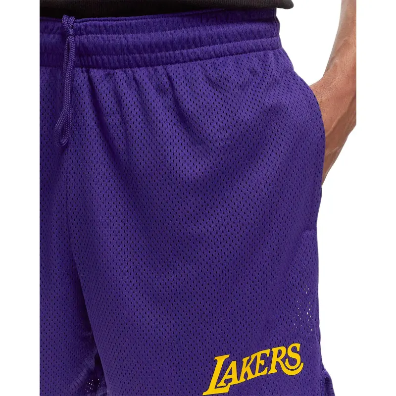 Nike Los Angeles Lakers Men's Nike Nba Mesh Shorts-3