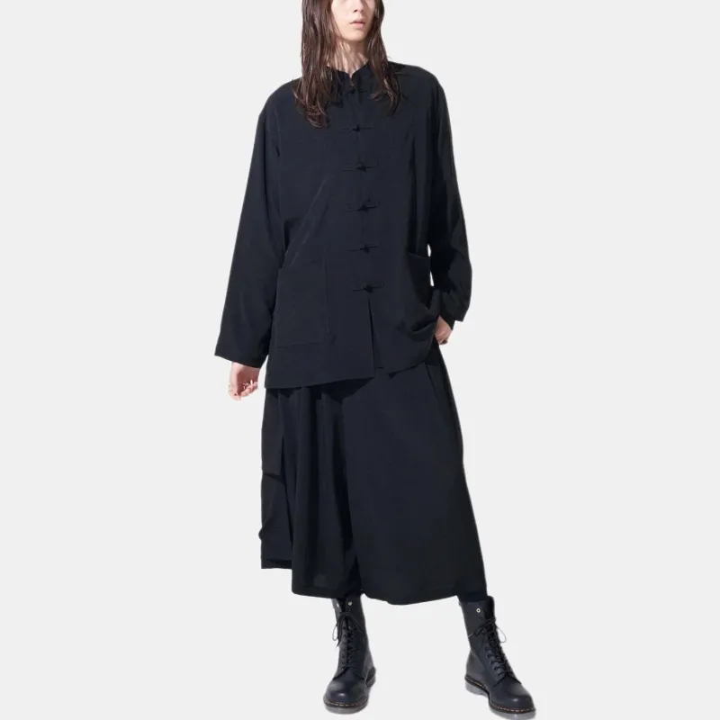 Yohji Yamamoto Frog Button Cardigans-2