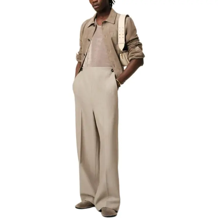 AMIPARIS Sailor Wide Leg Trousers-4