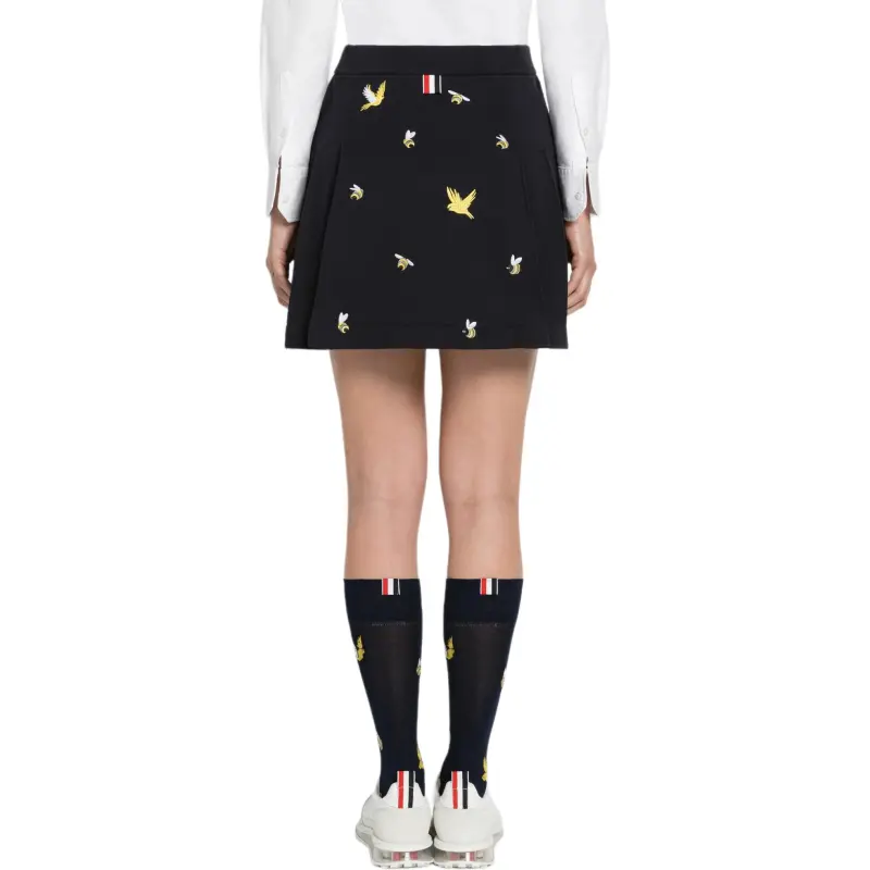 THOM BROWNE· Casual Short Skirts Women's Black-4