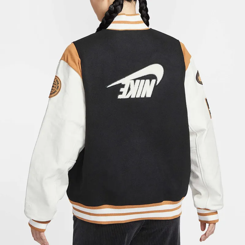 Nike Baseball Jacket Women's Black-4