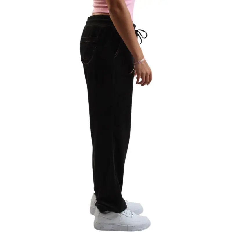 TRUE RELIGION Knitted Sweatpants Women's Black-3