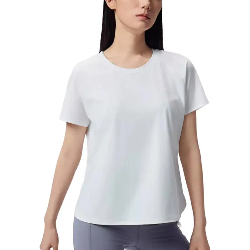 Saucony Raglan Sleeve T Shirt Women's Pearl White-3