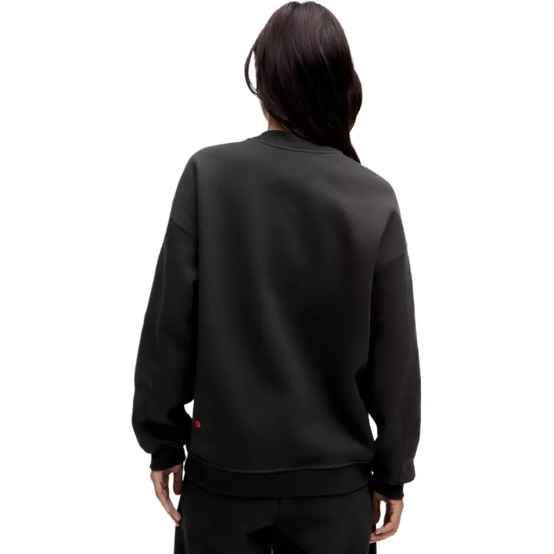 Lululemon x Disney Fleece Sweatshirt Women's Black-2