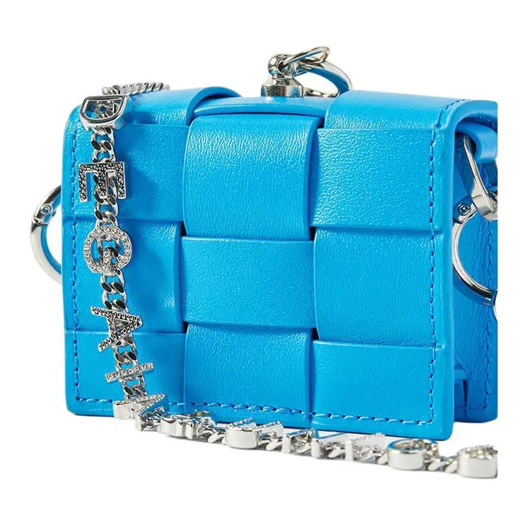 DEGAIA Cow Leather Shoulder Bag Crossbody Bag Small Size Women's Royal Blue-1