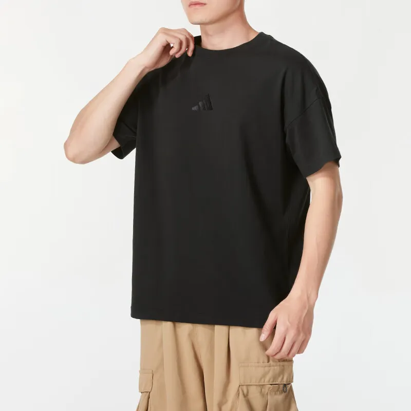 Adidas T Shirts Men Black-3