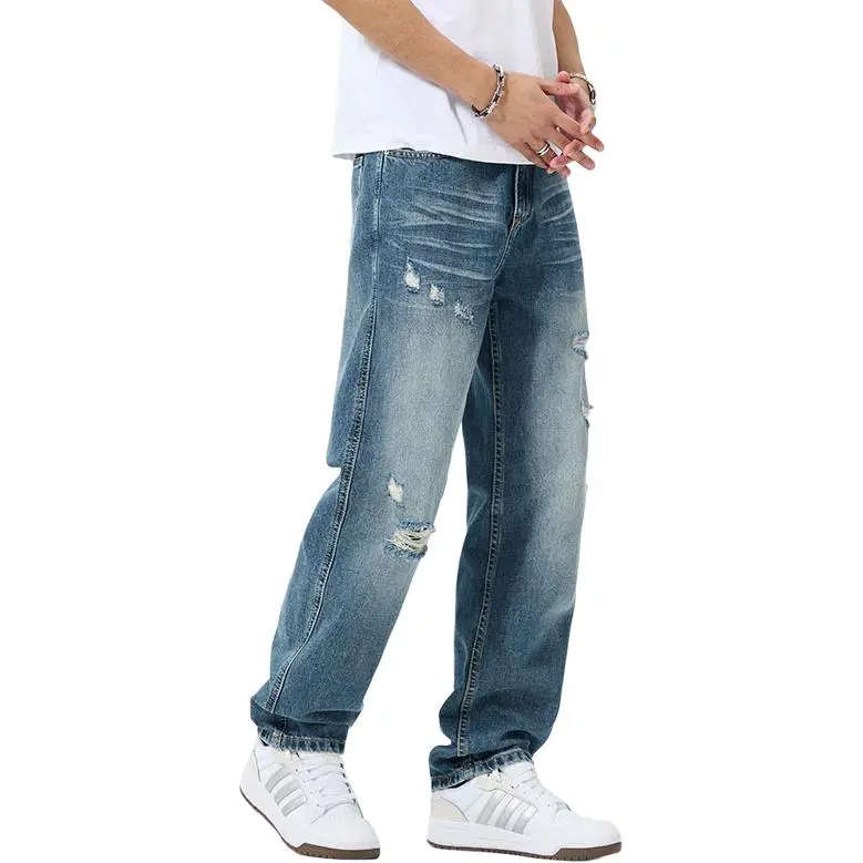 JASONWOOD Cowboy On The Run Jeans Unisex Blue-2