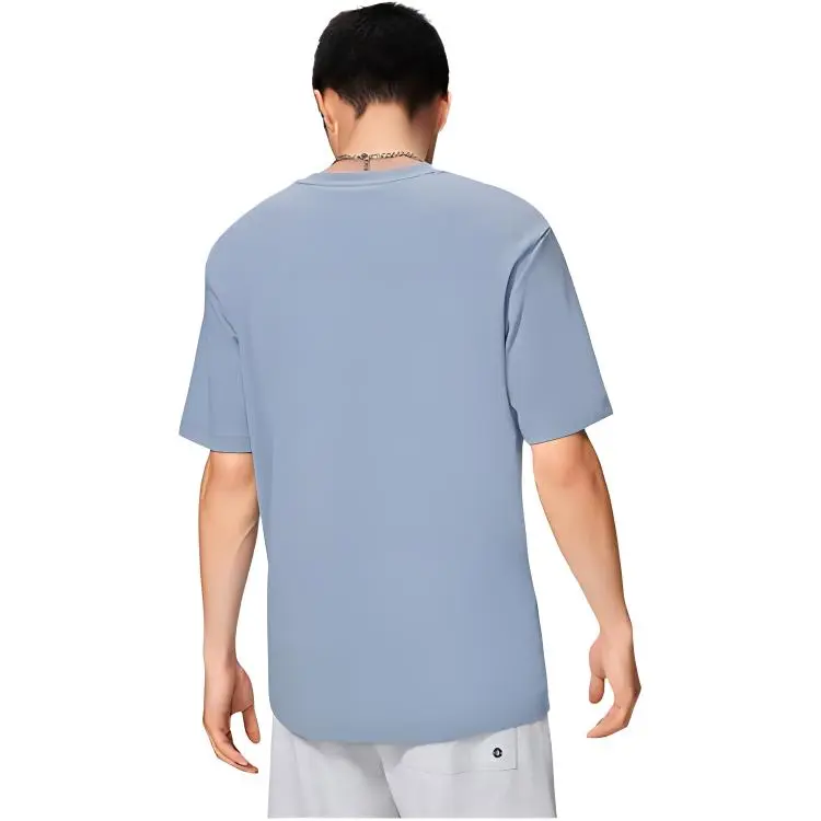 LINING T Shirts Men Soft Gray Blue-2