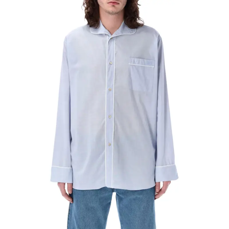 Wales Bonner Market Stripe detail Shirt-2