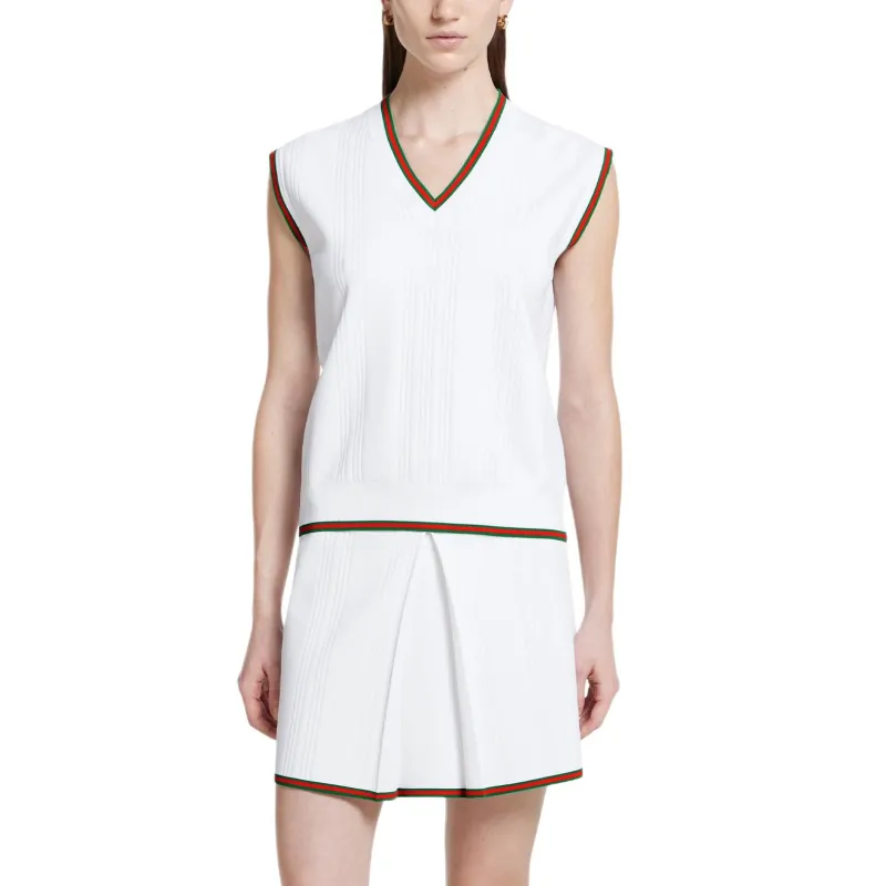 GUCCI Tank Tops Women's White-1