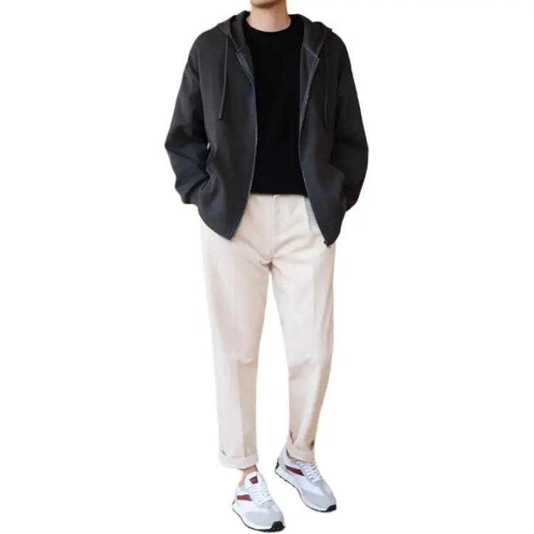 Hacikis Casual Pants Men's Ecru-6