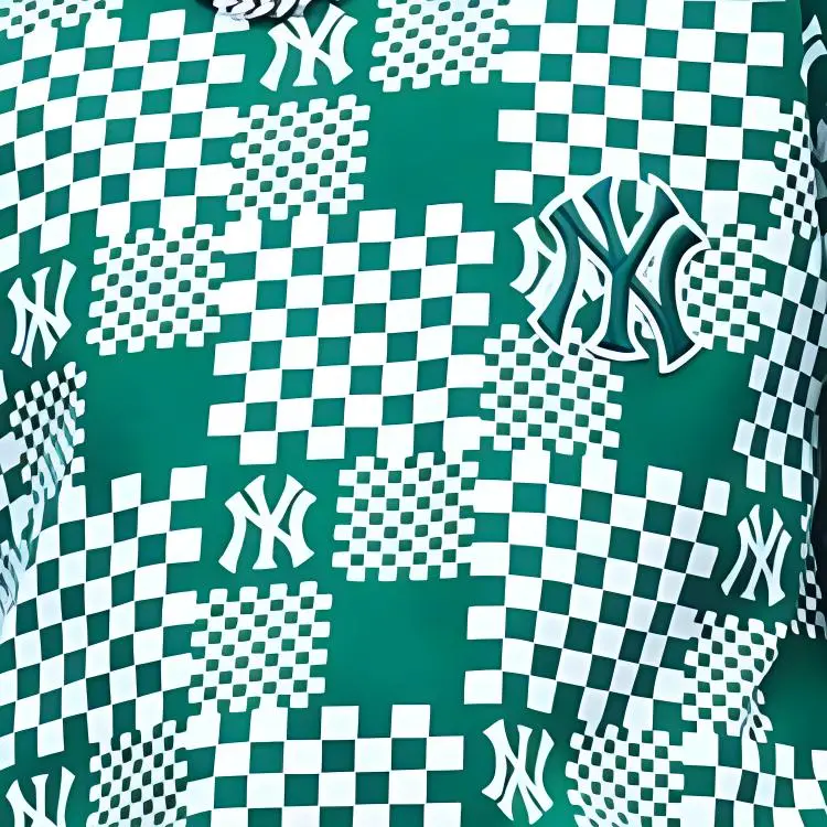 MLB New York Yankees T Shirt Unisex Hemp Green-2