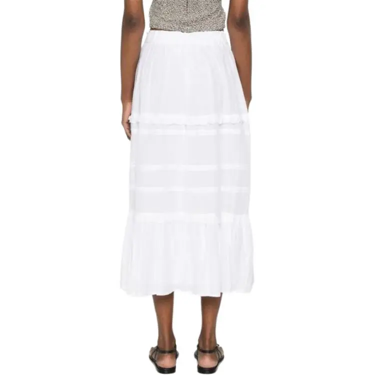 ISABEL MARANT ETOILE Diya Elasticated Waistband Skirt-4