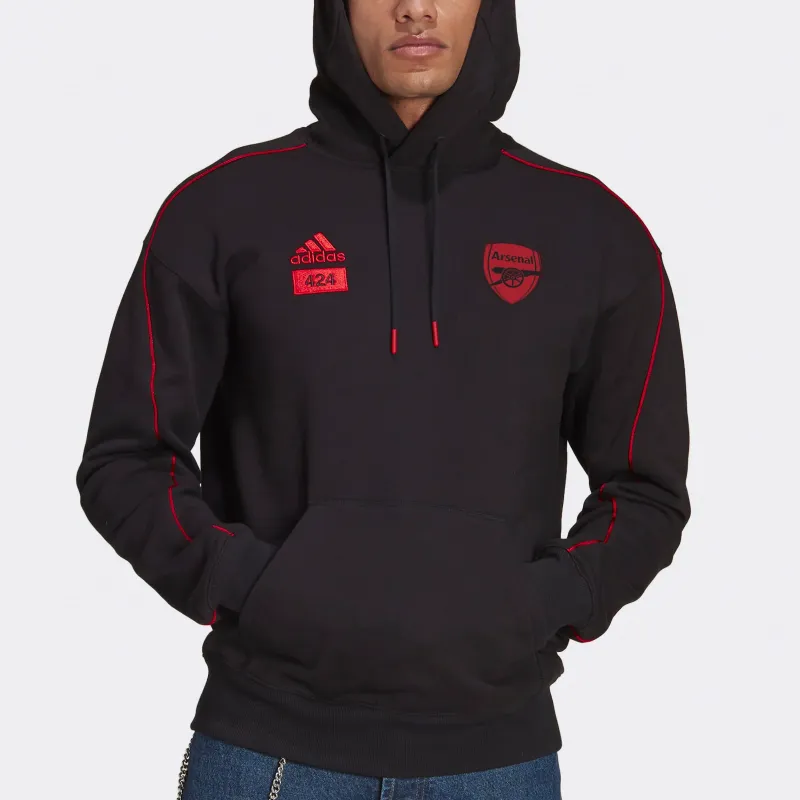 Adidas x 424 LIANMINGKUAN Arsenal Sweatshirt Men's Black-1