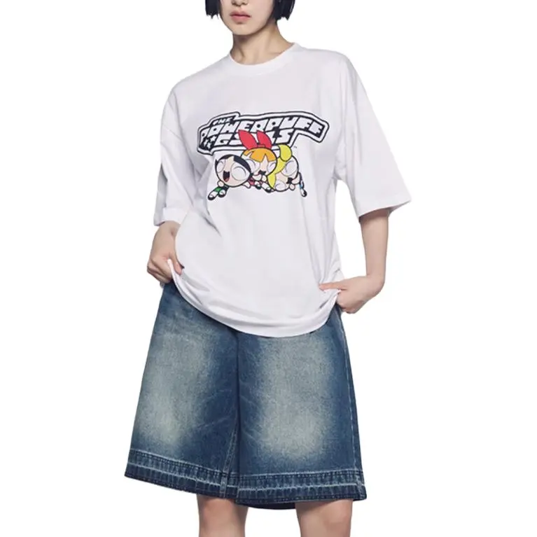 Acme De La Vie/ADLV x FEITIANXIAONVJING LIANMINGKUAN T Shirt Unisex White-3