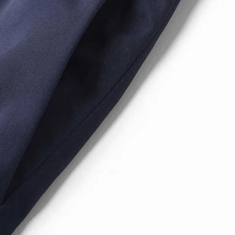 LACOSTE Casual Pants Men's Navy Blue-3