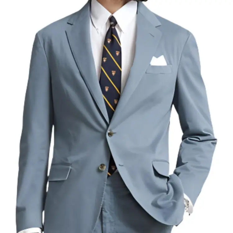 Polo Ralph Lauren FW22 Business Suit Coat Men's Blue-5