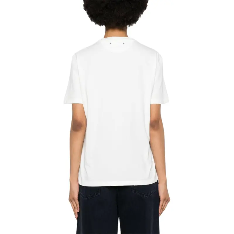 Golden Goose Logo Patch Crewneck T Shirt-2