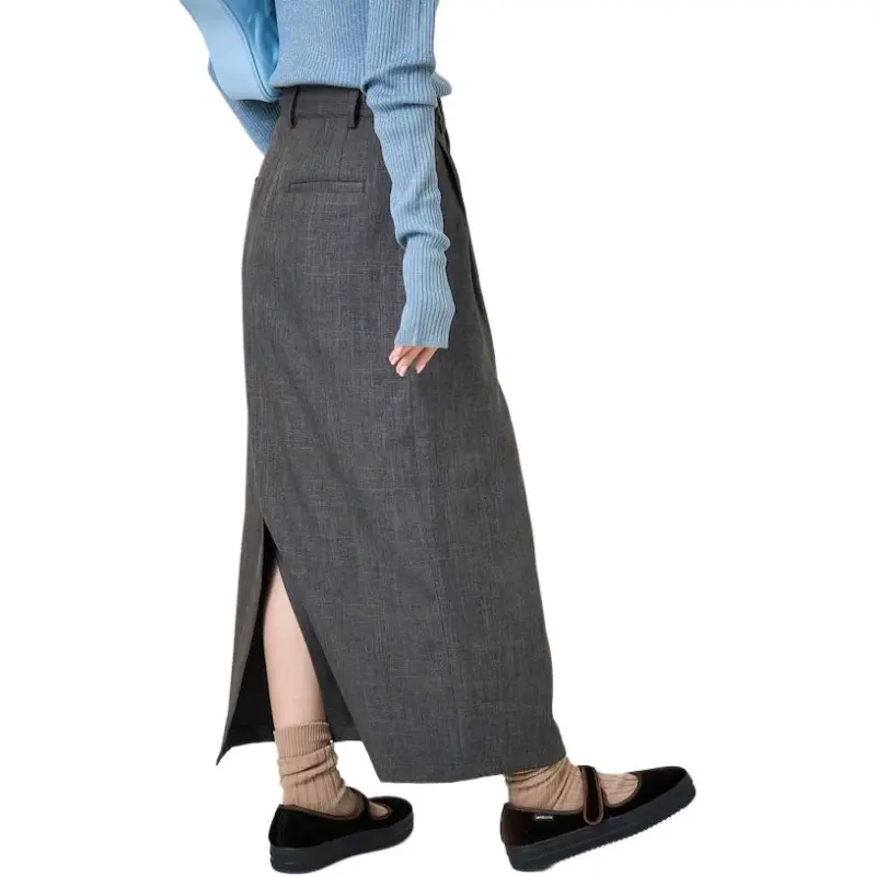 FREAK'S STORE Casual Long Skirt Women's Brown-4