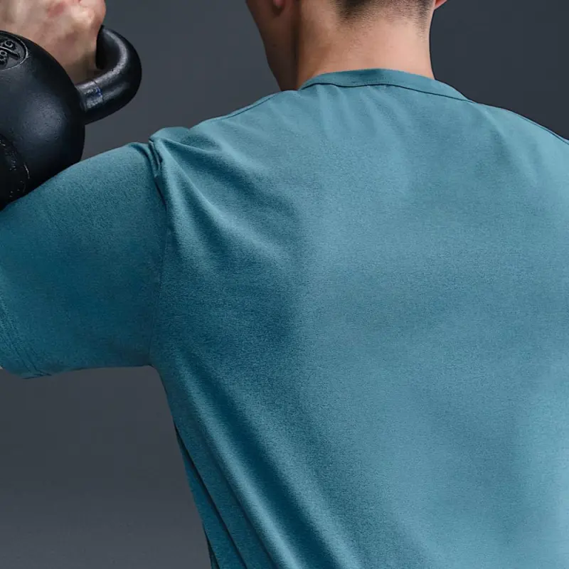 Nike HYVERSEDRI FIT UV T Shirt Men's Smoke Blue-3