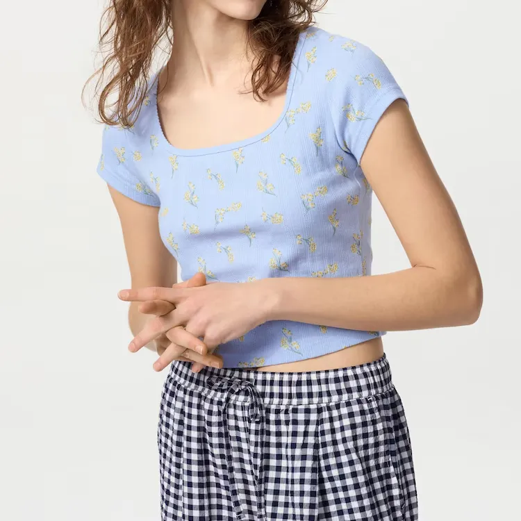 UNIQLO x Princesse Tam Princesse Tam Collaboration T Shirt Women's Blue-1