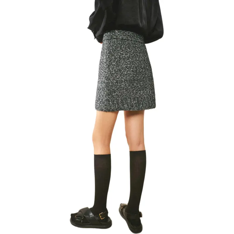 Orange Desire Casual Short Skirts Women's Starry Night Black-0