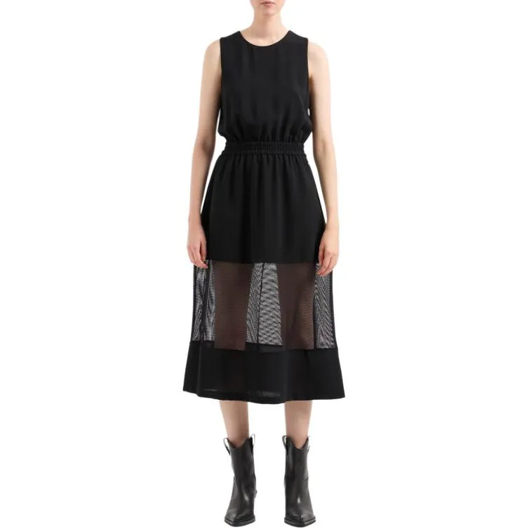 ARMANI EXCHANGEAE Sleeveless Dress Women's Black-1