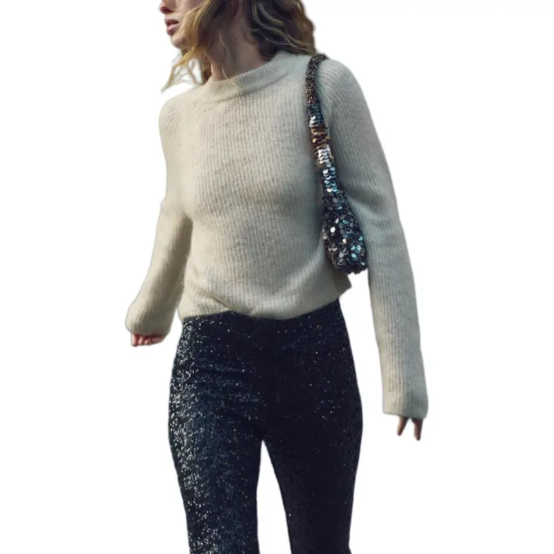 ZARA Sweaters Women's Beige-3