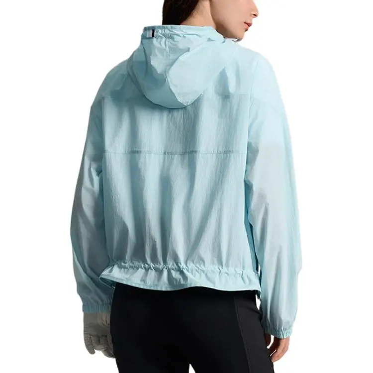 FILA Golf Series Jacket Women's Washed Denim Blue LB-3