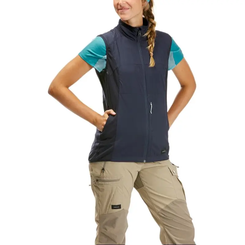 DECATHLON Vest Unisex Dark Navy Blue-3