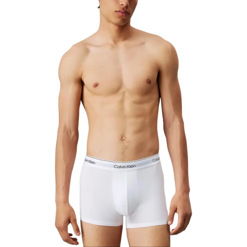 CALVIN KLEIN Underpants Europe Version Men's 3 Pack White-3