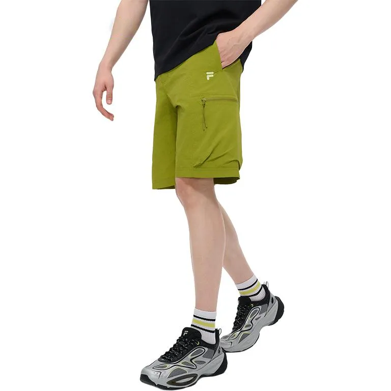 FILA FUSION SS25 Casual Shorts Men's Seaweed Ball Green GN-4