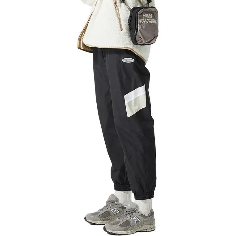New Balance Knitted Sweatpants Unisex Black-4