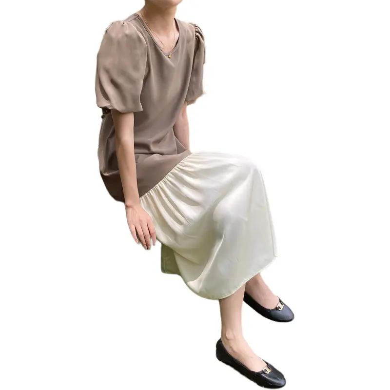 ONE SHALLOW Short Sleeved Dress Women's-7