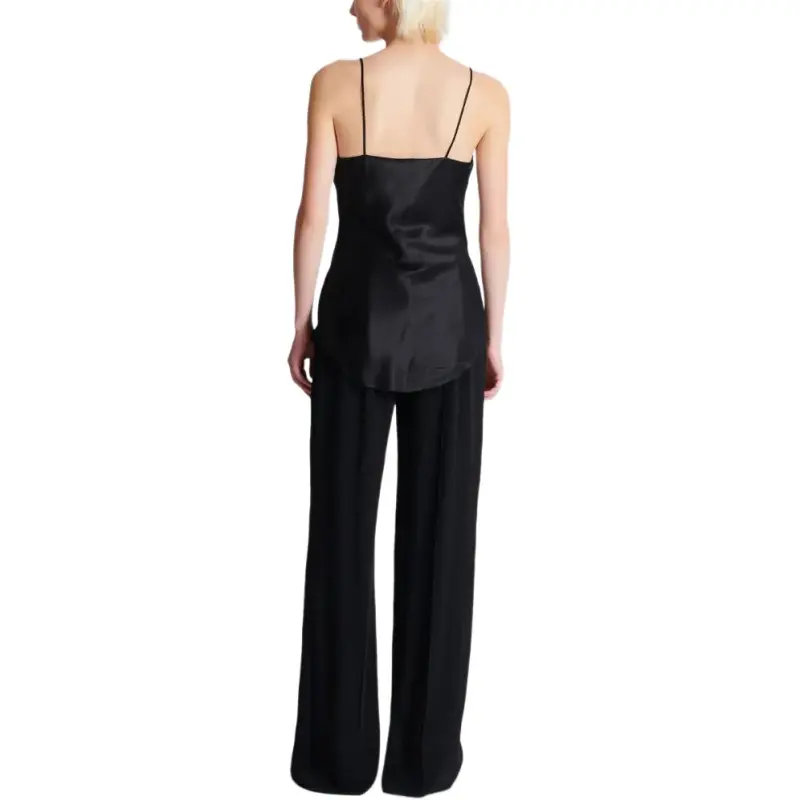 BALMAIN Draped Satin Top-4