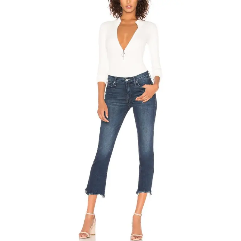 MOTHER Jeans Women's Blue-3